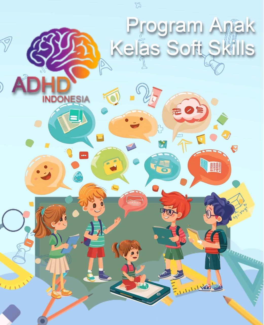 Program ADHD Indonesia Kota Bitung Kelas Soft Skills Anak ADHD