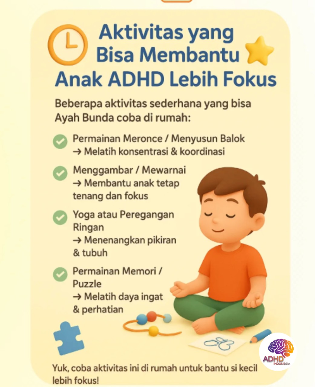 Pendekatan Edukatif yang Tepat untuk Anak ADHD di Kota Bitung