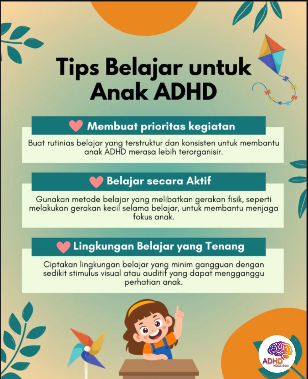 Strategi Belajar yang Cocok untuk Anak ADHD di Kota Bitung