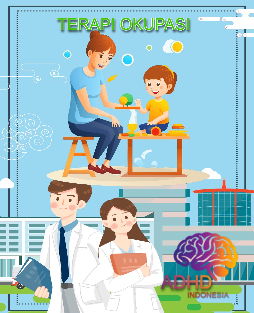 Rujukan untuk Terapi Okupasi untuk Anak ADHD Indonesia Kota Bitung